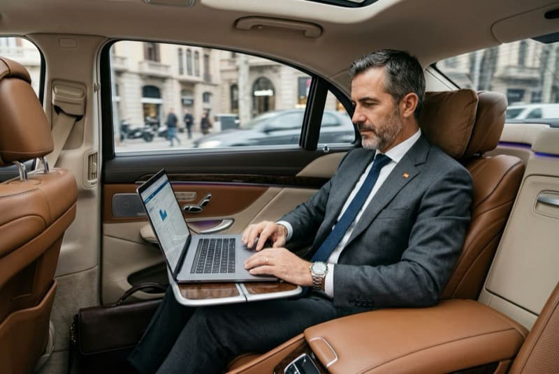Madrid ↔ Barcelona con chófer privado: cuándo compensa el corredor